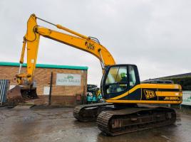 JCB JS200L EXCAVATOR*1 OWNER FROM NEW*C/W BUCKET*VIDEO*