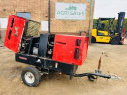 15KVA TOWABLE GENERATOR*C/W 3 CYLINDER KUBOTA ENGINE*VIDEO*