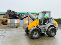 MECALAC N506 E125 ARTICULATED WHEELED LOADER*C/W BUCKET*VIDEO*