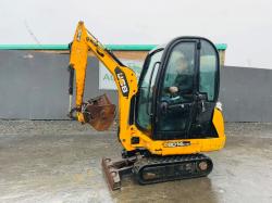 JCB 8014CTS MINI EXCAVATOR*C/W 2 EXTRA BUCKETS*YEAR 2013*VIDEO*