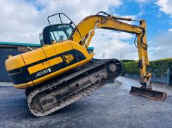 JCB JS130 EXCAVATOR *C/W QH & BUCKET* READING 7889 HOURS*VIDEO*