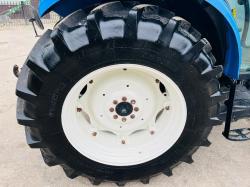 NEW HOLLAND T4-95 4WD TRACTOR *YEAR 2014, 4860 HOURS* C/W BRAND NEW TYRES *VIDEO*