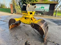GMBH MG500R ROTATING SELECTOR GRAB *YEAR 2021* TO SUIT 8 - 10 TON EXCAVATOR 