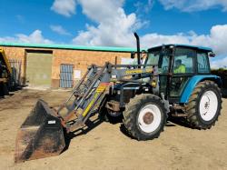 NEW HOLLAND 7635 4WD TRACTOR*C/W FRONT LOADER*VIDEO*