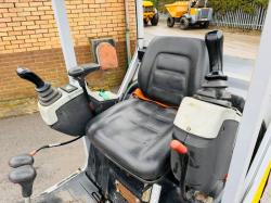 WACKER NEUSON ET16 EXCAVATOR*YEAR 2019*1162 HOURS*VIDEO*