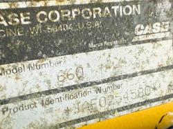 CASE RT660 4WD TRENCHER*C/W TOP CUTTER*1317 HOURS*VIDEO*