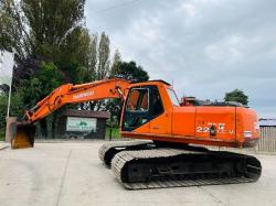 DAEWOO SOLAR 220LC-V EXCAVTOR C/W BOG MASTER TRACKS *VIDEO*