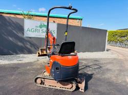KUBOTA K008-3 TRACKED EXCAVATOR*C/W SELECTION OF BUCKETS*VIDEO*