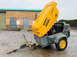 ATLAS COPCO XAS37 TOWABLE AIRCOMPRESSOR*1804 HOURS*VIDEO*
