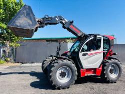 MANITOU MLT635-130 TURBO PS TELEHANDLER JOYSTICK CONTROLS*C/W BUCKET*VIDEO*