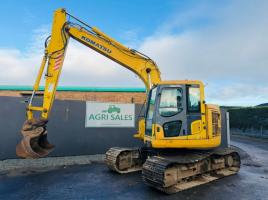 KOMATSU PC138 US EXCAVATOR*ENGINE SMOKES*C/W BUCKET*YEAR 2013*VIDEO*