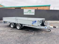 *NEW UNUSED 2025* IFOR WILLIAMS 14FT 6 TWIN AXLE TRAILER *C/W SIDES AND RAMP* (CHOICE OF 8)