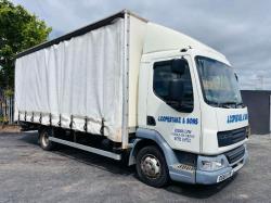 DAF LF45 CURTAIN SIDER LORRY 22FT TRAILER *C/W TUCK AWAY TAIL LIFT*VIDEO*