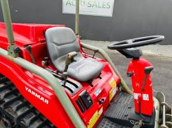 YANMAR AC18 TRACKED COMPACT TRACTOR*C/W AR160 ROTOVATOR*VIDEO*
