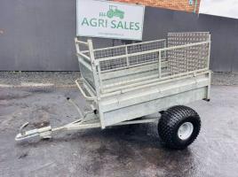 ROB ASTLEY SINGLE AXLE LOW TIP TRAILER*VIDEO*