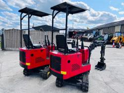 UNUSED JPC PC10 TRACKED EXCAVATOR * YEAR 2023, CHOICE OF 2*VIDEO*