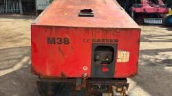 KAESER M38 COMPRESSOR*C/W DEUTZ ENGINE*VIDEO*