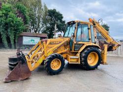 CASE 580SK 4WD BACKHOE DIGGER C/W EXTENDING DIG & 2 X BUCKETS *VIDEO*