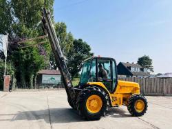 JCB 926 4WD ROUGH TERRIAN FORKLIFT C/W 2 STAGE MAST & PALLET TINES *VIDEO*
