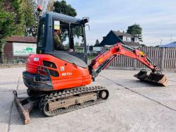 KUBOTA KX71-3 EXCAVATOR *YEAR 2014, 4211 HOURS, ONE OWNER FROM NEW*VIDEO*