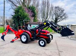  BRAND NEW SIROMER 304 4WD TRACTOR WITH LOADER & BACK ACTOR YEAR 2023 *VIDEO*