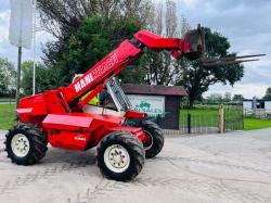 MANITOU MLT626 4WD TELEHANDLER C/W PALLET TINES *VIDEO*