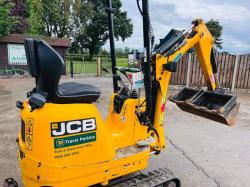 JCB MICRO DIGGER *YEAR 2019, ONLY 338 HOURS* C/W EXPANDING TRACKS *VIDEO*