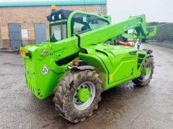 MERLO P27.6+ TURBO TELEHANDLER*C/W PALLET TINES*YEAR 2017*VIDEO*