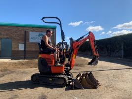 KUBOTA U10-3 MICRO DIGGER*ONLY 1089 HOURS*YEAR 2018*VIDEO*