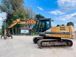 CASE 988-CK PLUS TRACKED EXCAVATOR *6950 HOURS* C/W 5 TINE SCRAP GRAB *VIDEO*