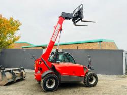 MANITOU MT625 COMFORT TELEHANDLER*C/W PALLET TINES*YEAR 2016*VIDEO*