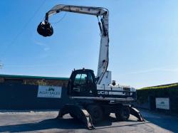 JCB JS200W HIGHRISE CAB SCRAP HANDLER*C/W GRAB*YEAR 2011*VIDEO*