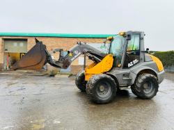 MECALAC N506 E125 ARTICULATED WHEELED LOADER*C/W BUCKET*VIDEO*