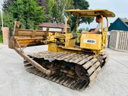MITSUBISHI BD2P DOZER C/W STRAIGHT BLADE & TILT *VIDEO*