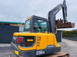 VOLVO EC55DAG RUBBER BLOCK TRACKS EXCAVATOR *YEAR 2020*C/W BUCKET*VIDEO*