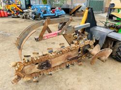 4WD ARTICULATED TRENCHER*C/W KUBOTA ENGINE*VIDEO*