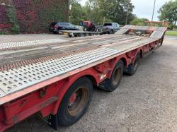 KING LOW LOADER TRAILER*C/W RAMPS AND WINCH*YEAR 2008*VIDEO*