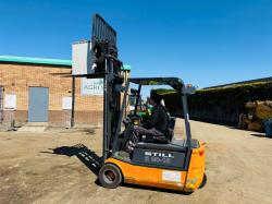 STILL R20-18 ELECTRIC FORKLIFT*C/W CHARGER*VIDEO*
