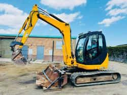 JCB 8080 EXCAVATOR*C/W BUCKETS*YEAR 2011*5979 HOURS*VIDEO*