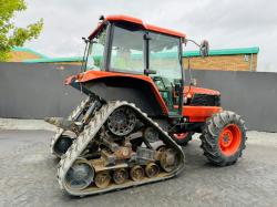 KUBOTA M100 HALF TRACK TRACTOR*C/W REAR LINKAGE & PTO*1216 HOURS*VIDEO*