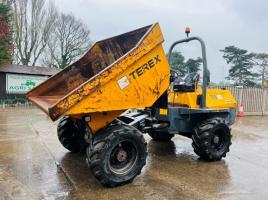 TEREX TA6 4WD DUMPER * YEAR 2011 , 2459 HOURS  * C/W ROLE BAR *VIDEO*