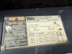 YALE GDP40LJ FORKLIFT*C/W PALLET TINES*VIDEO*