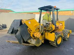 CASE RT660 4WD TRENCHER*C/W TOP CUTTER*1317 HOURS*VIDEO*