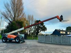 JLG 4013 4WD TELEHANDLER *13 METER REACH* C/W PALLET TINES & PERKINS ENGINE *VIDEO*