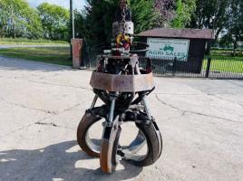 HYDRAULIC 5 TINE ROTATING SCRAP GRAB TO SUIT SCRAP HANDLER 