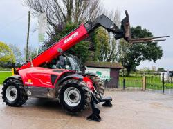 MANITOU MT1135 4WD TURBO TELEHANDLER *YEAR 2016* C/W PALLET TINES *VIDEO*