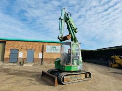 MITSUBISHI MX55 RUBBER TRACKED EXCAVATOR*C/W OFFSET BOOM*VIDEO*