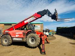 MANITOU MT1840 TELEHANDLER*YEAR 2014* 5742 HOURS* VIDEO*