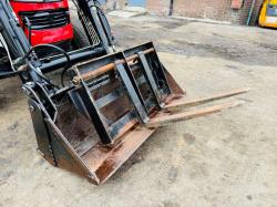 FOTON ESTATE 5500+4 4WD TRACTOR*C/W FRONT LOADER & TINES*176 HOURS*VIDEO*