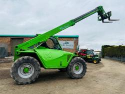 MERLO P34.7+ TURBO TELEHANDLER*C/W PALLET TINES*YEAR 2014*VIDEO*